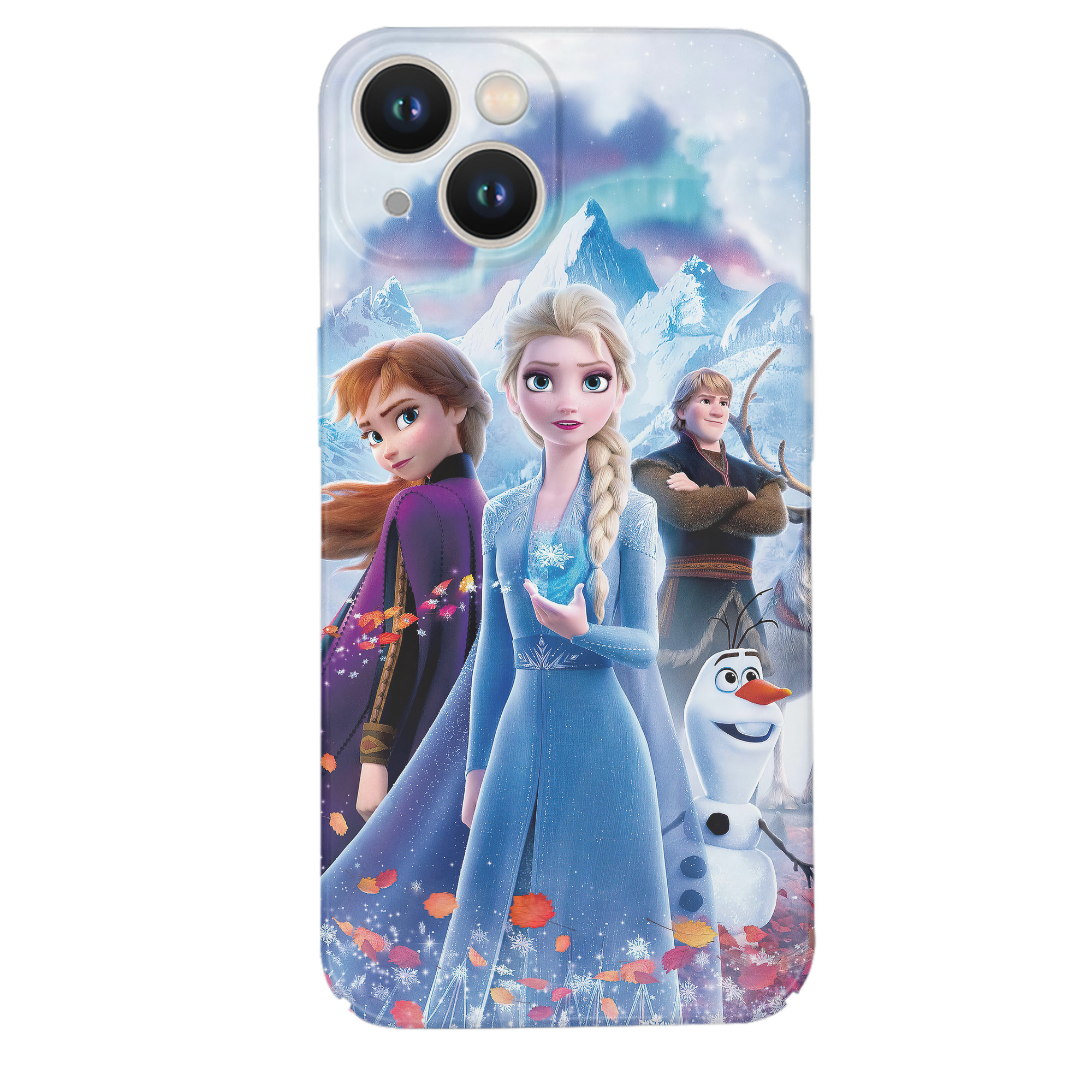 （画像用） アナと雪の女王 アンナ エルサ Frozen Anna Elsa 【iPhone 14シリーズ対応】ハードケース